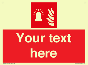 Custom Fire: Fire alarm flashing light